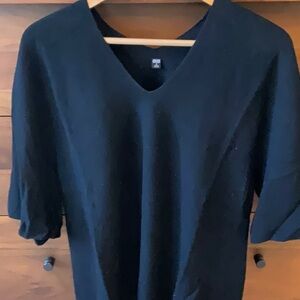 Cotton Uniqlo V Neck Sweater